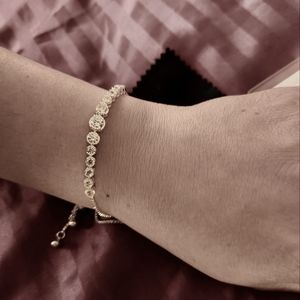 Zirconia sterling 925 bracelet ..sparkling bracelet